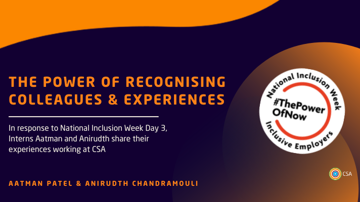 Photo for The power of recognising colleagues & experiences